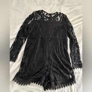 Lace romper